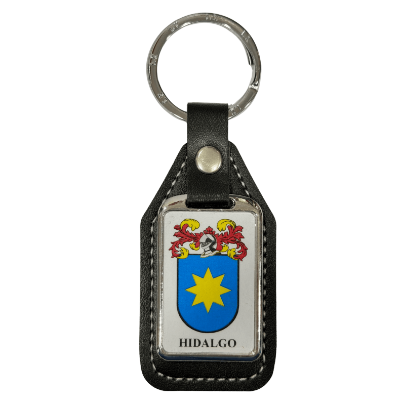 Llavero heráldico apellido HIDALGO