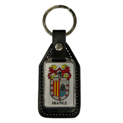 Llavero heráldico apellido IBAÑEZ