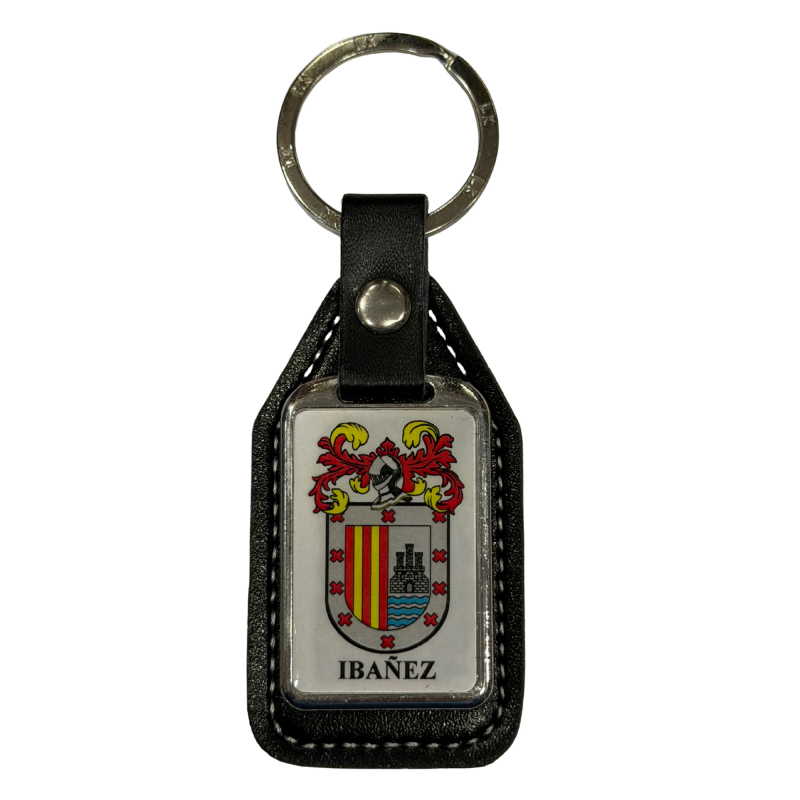 Llavero heráldico apellido IBAÑEZ