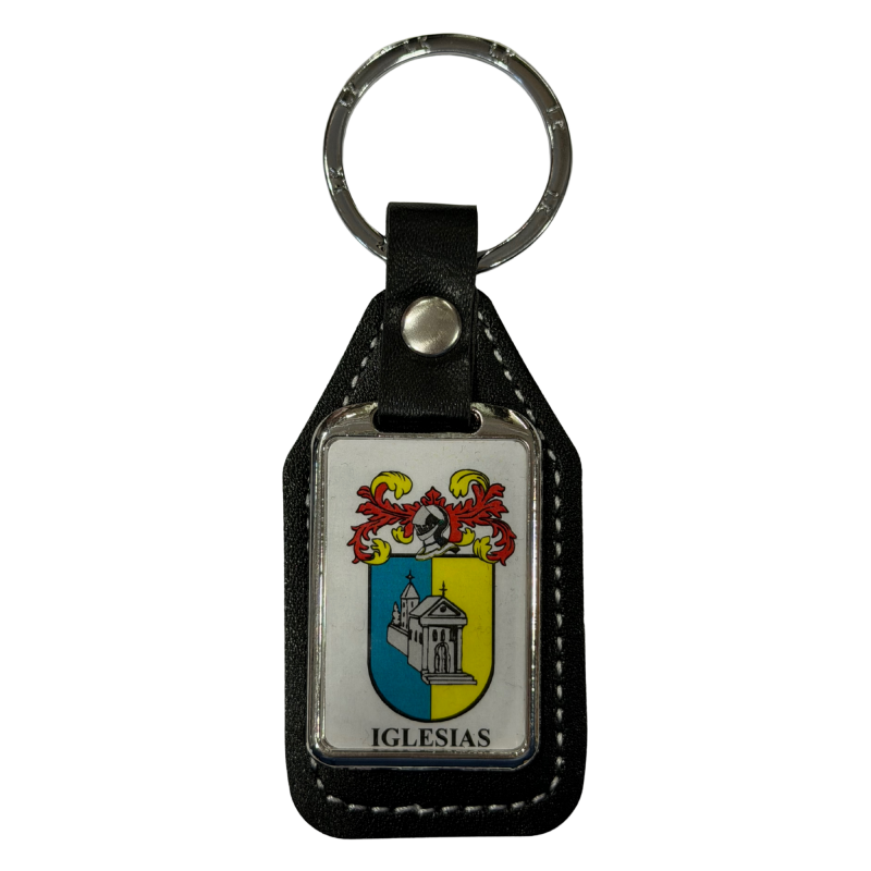 Llavero heráldico apellido IGLESIAS