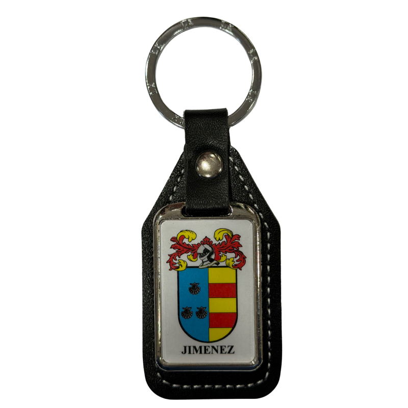 Llavero heráldico apellido JIMENEZ