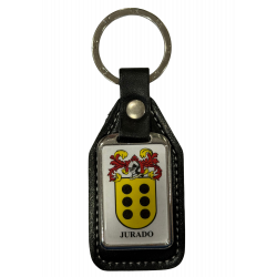 Llavero heráldico apellido JURADO