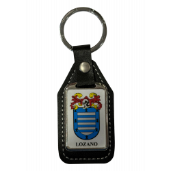 Llavero heráldico apellido LOZANO