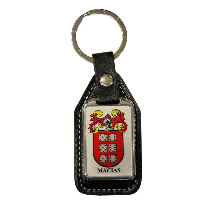 Llavero heráldico apellido MACIAS
