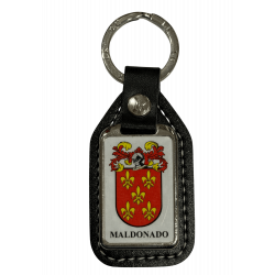 Llavero heráldico apellido MALDONADO