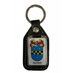Llavero heráldico apellido MATEO