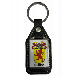 Llavero heráldico apellido MEDINA