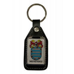 Llavero heráldico apellido MENENDEZ