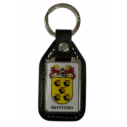 Llavero heráldico apellido MONTERO
