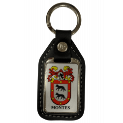 Llavero heráldico apellido MONTES