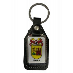 Llavero heráldico apellido MORA