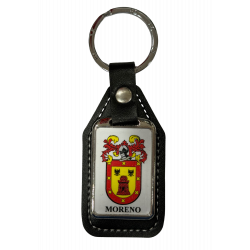 Llavero heráldico apellido MORENO