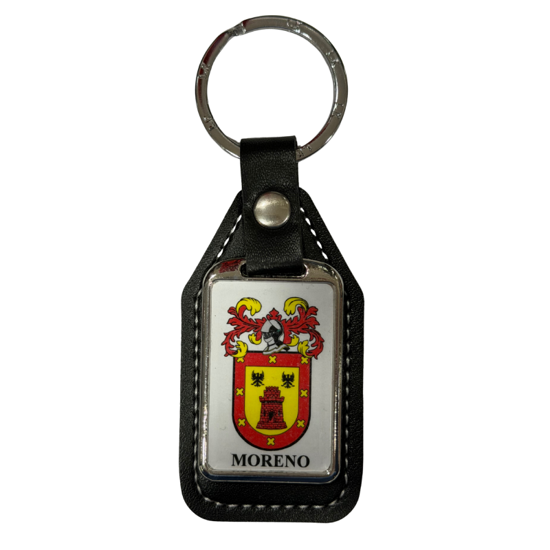 Llavero heráldico apellido MORENO