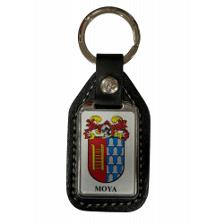 Llavero heráldico apellido MOYA