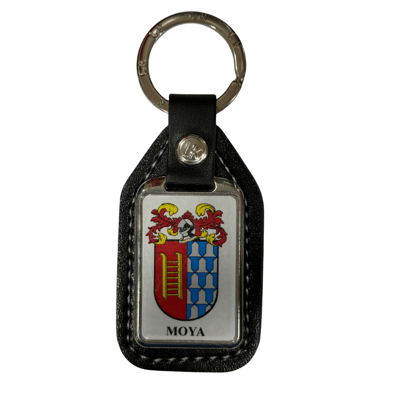 Llavero heráldico apellido MOYA