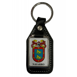 Llavero heráldico apellido NAVARRO