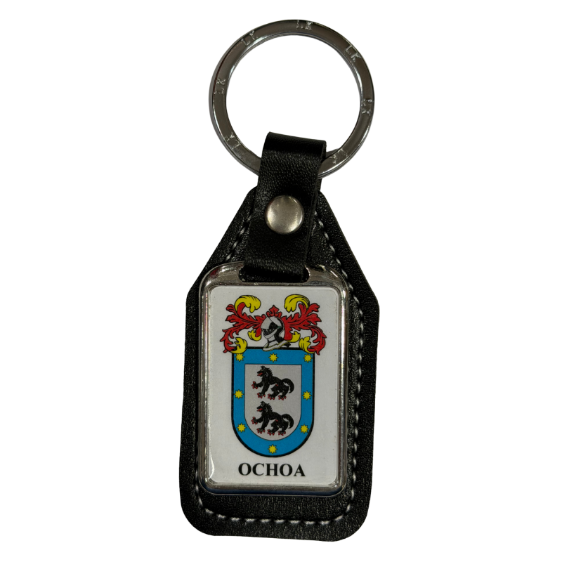Llavero heráldico apellido OCHOA