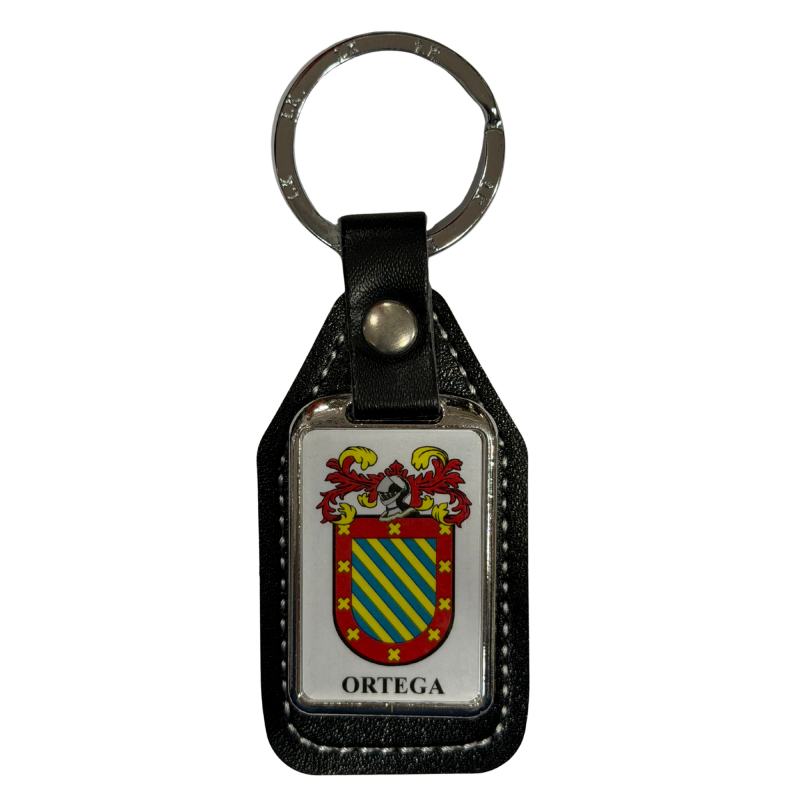 Llavero heráldico apellido ORTEGA