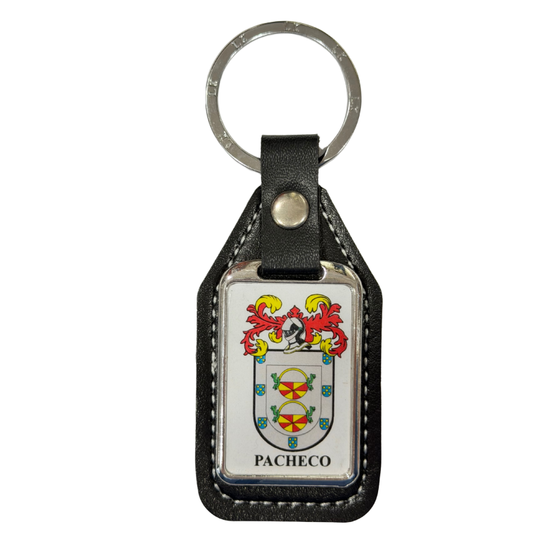 Llavero heráldico apellido PACHECO
