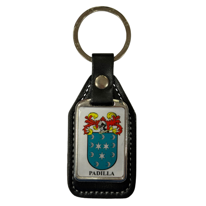 Llavero heráldico apellido PADILLA