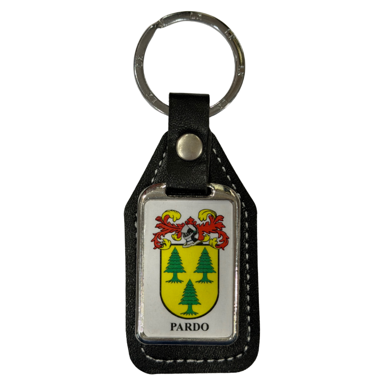 Llavero heráldico apellido PARDO