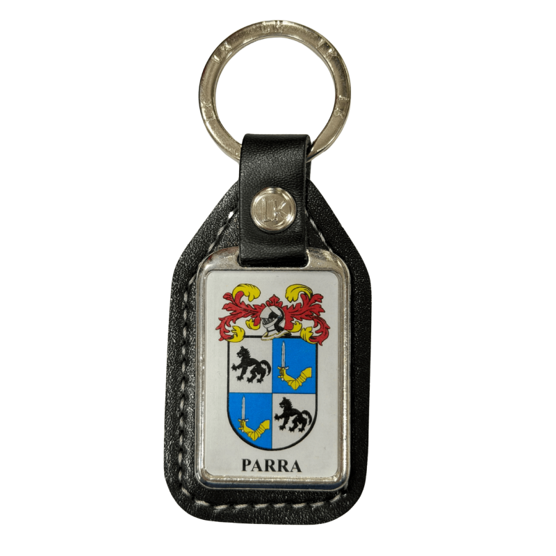 Llavero heráldico apellido PARRA