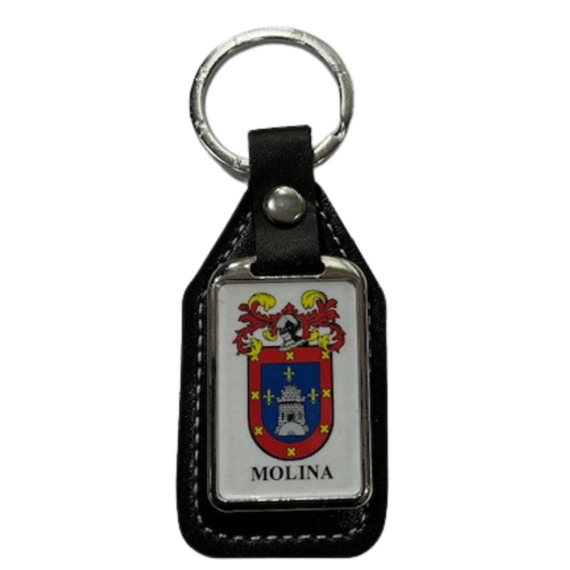 Llavero heráldico apellido MOLINA