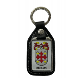 Llavero heráldico apellido RINCÓN