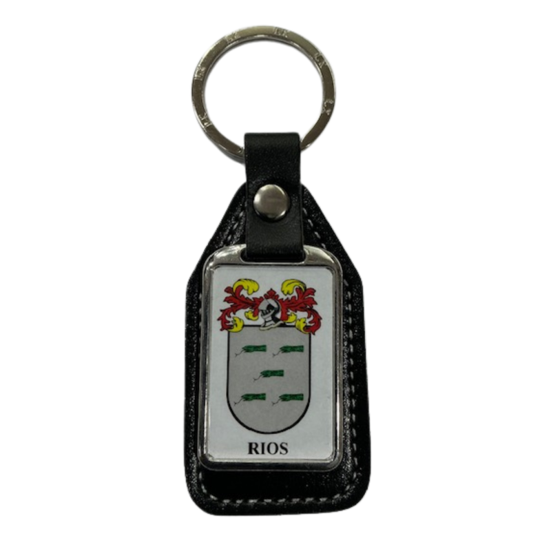 Llavero heráldico apellido RIOS