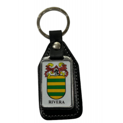 Llavero heráldico apellido RIVERA