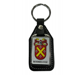Llavero heráldico apellido RODRIGUEZ