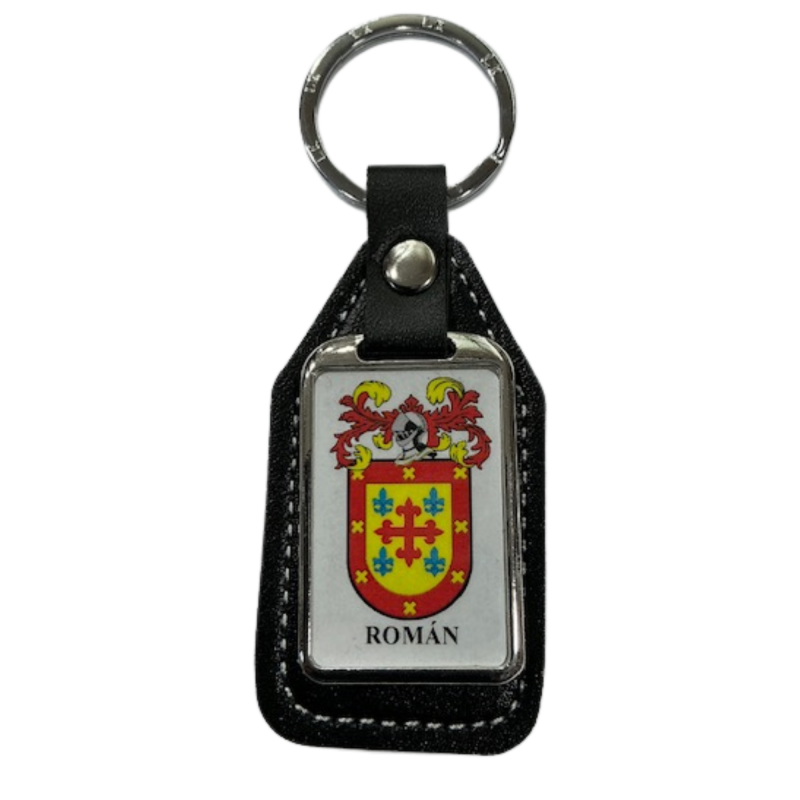 Llavero heráldico apellido ROMÁN