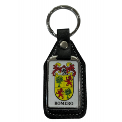 Llavero heráldico apellido ROMERO