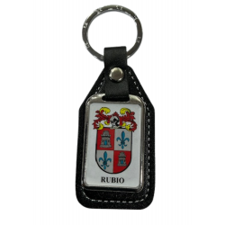 Llavero heráldico apellido RUBIO