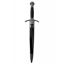 Daga Templaria grabado Soria Doble Cruz