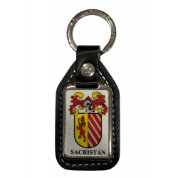 Llavero heráldico apellido SACRISTÁN