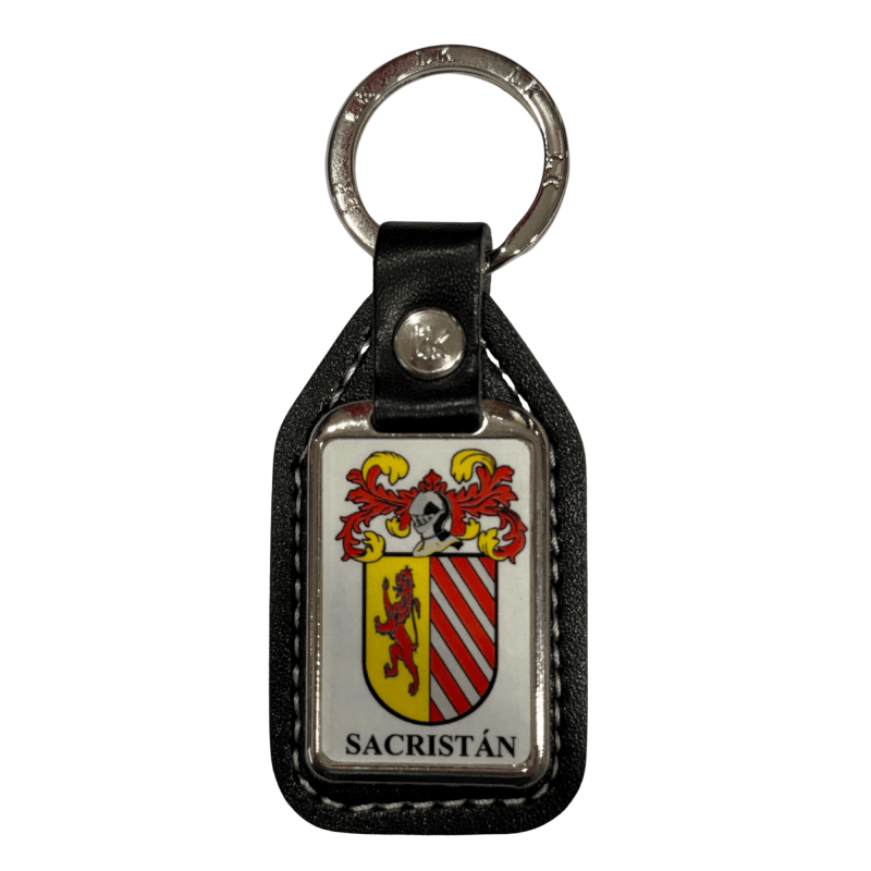 Llavero heráldico apellido SACRISTÁN
