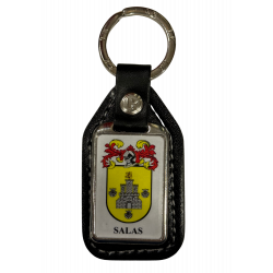 Llavero heráldico apellido SALAS