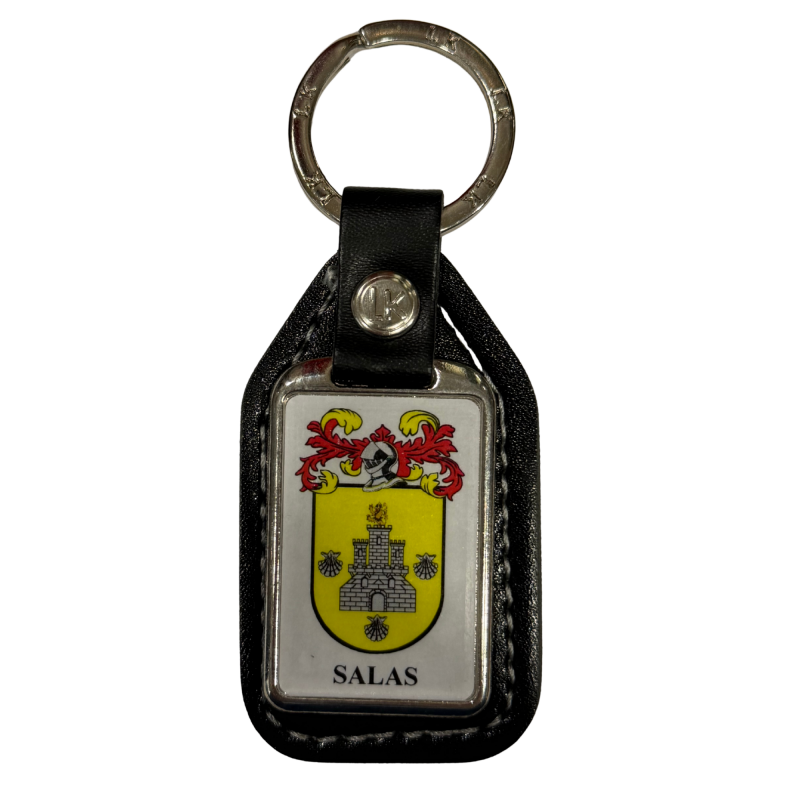 Llavero heráldico apellido SALAS