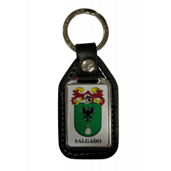 Llavero heráldico apellido SALGADO