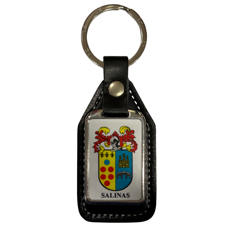 Llavero heráldico apellido SALINAS