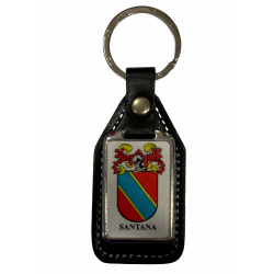 Llavero heráldico apellido SANTANA