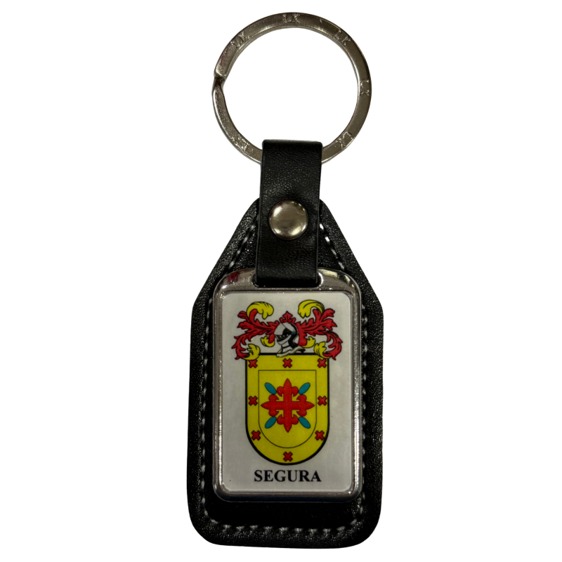 Llavero heráldico apellido SEGURA