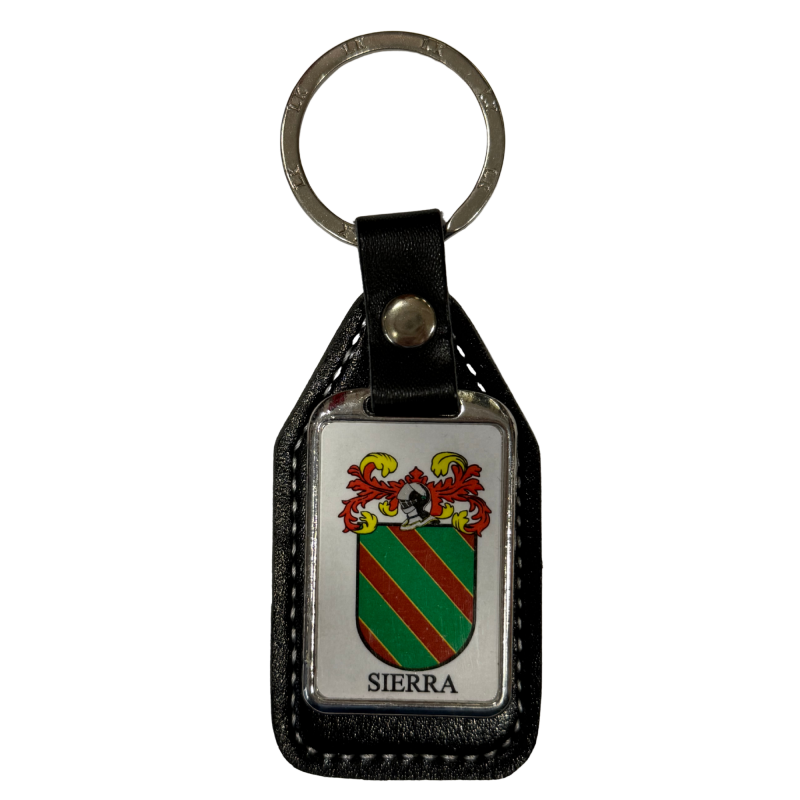 Llavero heráldico apellido SIERRA