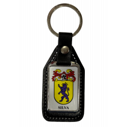 Llavero heráldico apellido SILVA