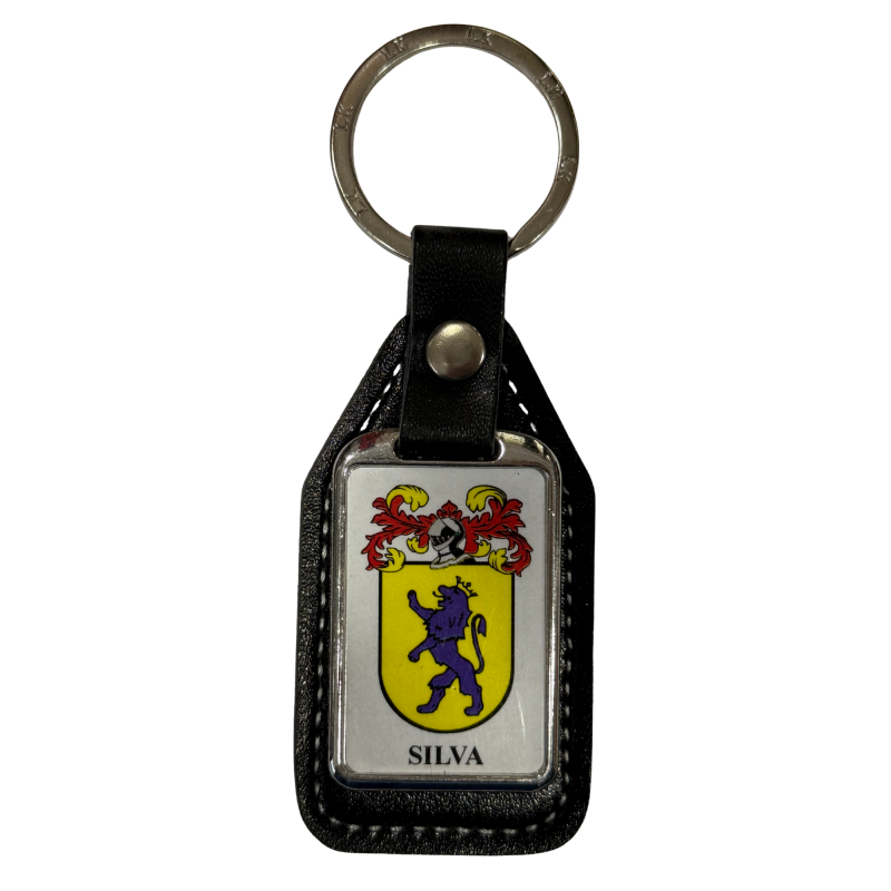 Llavero heráldico apellido SILVA