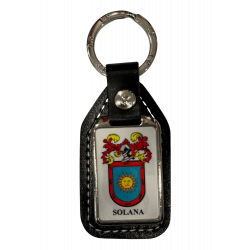 Llavero heráldico apellido SOLANA