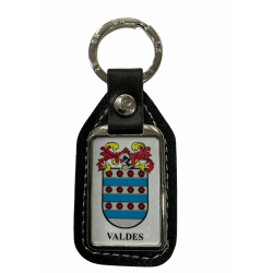 Llavero heráldico apellido VALDES