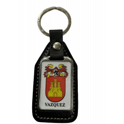 Llavero heráldico apellido VAZQUEZ