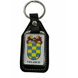 Llavero heráldico apellido VELASCO